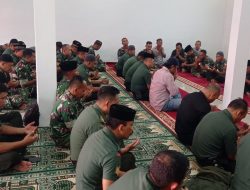 Jelang Peringatan HUT TNI Ke-79, Kodim 0822 Bondowoso Gelar Doa Bersama