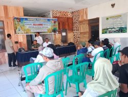 Babinsa Dukung Penuh Sosialisasi Genta Pangan di Desa Kalianyar