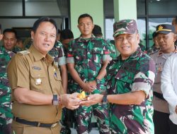 Peduli HUT TNI ke-79, Forkopimda Lampung Barat Berikan Kejutan ke Kodim 0422/Lampung Barat