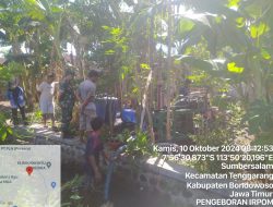 Transformasi Pertanian: Babinsa dan PPL Sukses Dampingi Pengeboran Lahan di Bondowoso