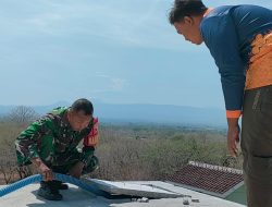 Dampingan Pendropingan Air Bersih, Ini Komentar Babinsa Walidono