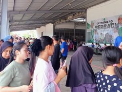 Sebanyak 1400 Orang Menerima Bantuan Beras Telur juga Susu, CV Trisno Adi Bondowoso Berbagi