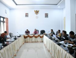 Kasdim Hadiri Rakor Persiapan Pelantikan Pimpinan DPRD Bondowoso