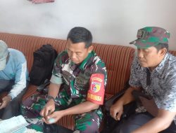 Babinsa Desa Koncer Kidul: Tingkatkan Kesadaran Pajak Melalui Penagihan PBB