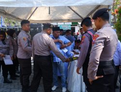 Polres Bondowoso Laksanakan Pengamanan Dalam Acara Debat Pilbup Tahun 2024 di Hotel Palm