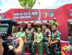 Kunjungan Kerja KASAD 2024 Berikan Apresiasi Dukung Pemberdayaan UMKM Kodim 0822 Bondowoso