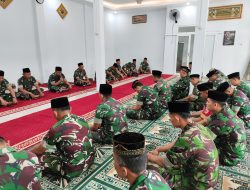 Kegiatan Doa Bersama Meningkatkan Ketaqwaan dan Soliditas di Kodim 0822 Bondowoso