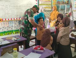 Pendampingan BIAS: Komitmen Babinsa untuk Kesehatan Anak di Pekauman