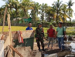 Serka Dwi Joko Pastikan Proyek Sumur Bor Berjalan Lancar Bagi 70 KK Bagi Warga Tangsil Wetan