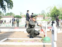 Ziarah Nasional Hari Pahlawan, Dandim 0822 Bondowoso Hadiri Upacara Khidmat