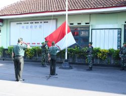Upacara Bendera 17-an di Makodim 0822/Bondowoso: Menguatkan Semangat Nasionalisme