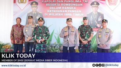 Dukung Program Swasembada Pangan, Kapolri-Panglima TNI Luncurkan Gugus Tugas Polri