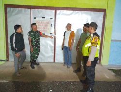 Koramil 0822/15 Klabang Gelar Patroli Bersama Polsek dan Panwascam