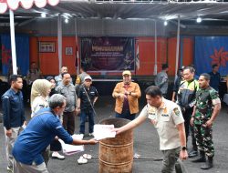 Dandim 0822 Bondowoso Apresiasi Pemusnahan Surat Suara, Pastikan Pilkada Aman dan Tertib