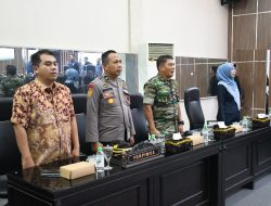 Kodim 0822 Bondowoso Hadiri Rapat Paripurna di Kantor DPRD Kabupaten Bondowoso