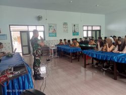 Babinsa Koramil 0822/07 Maesan Bondowoso, Sosialisasikan PENTAB SMAN 5 Taruna Brawijaya