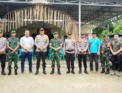 Komandan Kodim 0422/LB Bersama Kapolres Lampung Barat Gelar Patroli Keliling Tempat Ibadah Umat Kristiani di Hari Natal