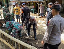 Gercep TNI, BPBD dan Polri Membantu Dampak Banjir di Kabupaten Bondowoso