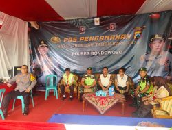 Babinsa Kodim 0822 Laksanakan Pos Pengamanan Di Tapen Bondowoso