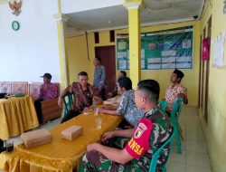 Babinsa Kodim 0822 Bondowoso, Serda Deny Wahyudi Perkuat Sinergi dengan Aparat Desa Penang