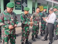 Mencegah Judi Online, HP Seluruh Anggota TNI dan PNS di Periksa Kodim 0822/Bondowoso