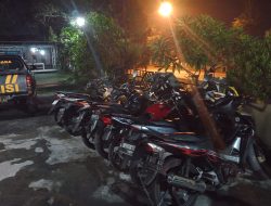 Beberapa Pelaku dan Motor Balap Liar Diamankan Petugas Polsek Grujukan