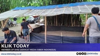 Gerebek Judi Sabung Ayam di Lengkong, Polres Nganjuk Temukan Barang Bukti, Pelaku Melarikan Diri