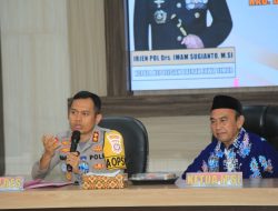 Polres Bondowoso Silaturahmi Bersama IPSI dan Pimpinan Perguruan Silat se Bondowoso