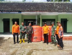 Hadapi Kekeringan, Satgas TMMD 123 Bondowoso Bangun Tandon Air