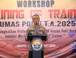 Kadiv Humas Buka Workshop, Jajaran Harus Perkuat Profesionalitas
