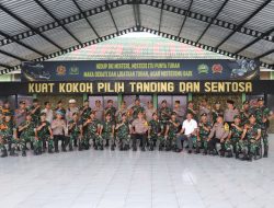 Tingkatkan Solidaritas, Kapolres Bondowoso Bersilaturahmi ke Yonif 514/SY