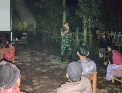 Kasdim 0822 Bondowoso Tanamkan Nasionalisme di Gunosari, TMMD ke-123