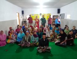 Satgas TMMD ke-123 Kodim 0822 Bondowoso Gelar Sosialisasi P2K2 di Dusun Bedian