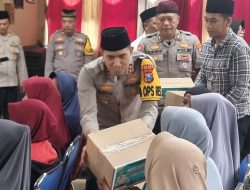 Wujud Kepedulian, Polres Jember Berbagi Rezeki dengan Kaum Duafa di Bulan Suci Ramadhan