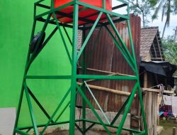 Berkat TMMD 123, Warga Gunosari Kini Nikmati Tandon Air Baru