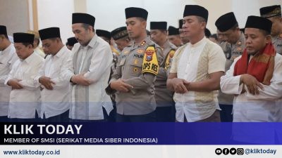 Polres Jember Gelar Sholat Ghaib Untuk Tiga Anggota Polri Yang Gugur Dalam Tugas