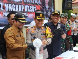 Jelang Lebaran, Operasi Ketupat Semeru 2025, Polres Bondowoso Gelar Apel dan Pemusnahan Barang Bukti