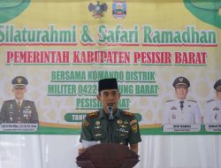 Jalin Sinergi, Kodim 0422/Lampung Barat Gelar Silaturahmi Ramadan Bersama Pemkab Pesisir Barat