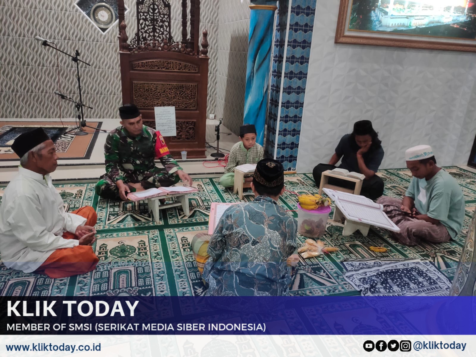 Bersama warga tadarus