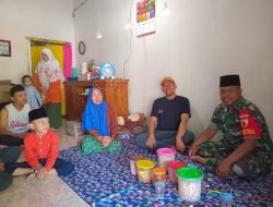 Tingkatkan Hubungan Baik di Wilayah Binaan, Babinsa Sambangi Rumah Warga