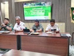 Kasdim 0822 Bondowoso Hadiri Rakor LTT, Menteri Pertanian Beri Arahan Langsung