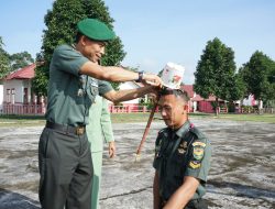 Kodim 0422/LB Gelar KORPS RAPORT Kenaikan Pangkat dan Tradisi Satuan