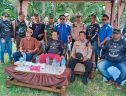 Merangkul Komunitas Motor, Babinsa Buktikan TNI Selalu di Hati Rakyat
