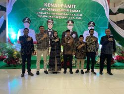 Letkol Rinto Wijaya Dampingi Momen Pergantian Kapolres Pesisir Barat