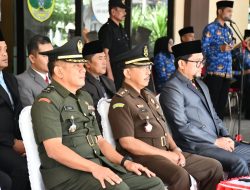 Kasdim 0822 Bondowoso Hadiri Upacara Hari Otonomi Daerah ke-XXIX Tahun 2025