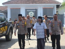 Wujudkan Polisi Dekat Ulama, Kapolres Bondowoso Sambangi Ponpes Nurul Kholil