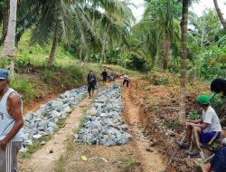 Akses Makin Mudah, TMMD ke-124 Kodim 0422/LB Bangun Jalan di Pekon Pemerihan