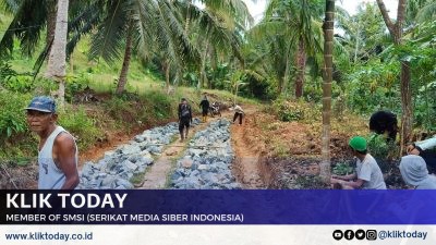 Akses Makin Mudah, TMMD ke-124 Kodim 0422/LB Bangun Jalan di Pekon Pemerihan