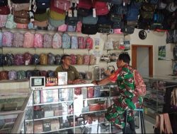 Desa Kreatif, Komsos, Babinsa Serda Imron Bantu Perajin Tas Rumahan Tumbuh Mandiri