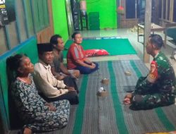 Cegah Gesekan Sosial, Babinsa 0822/05 Wringin, Gandeng Warga Jelang Pilkades Serentak